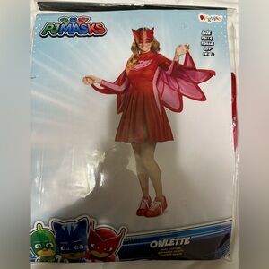 PJ Masks Owlette Costume Woman Small 4-6
